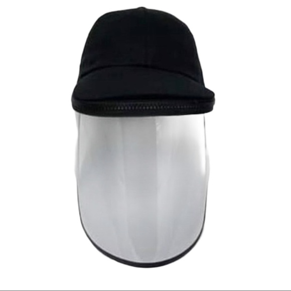 FULL FACE SHIELD CAP PROTECTIVE HAT WITH CLOSURE - Picture 3 of 7